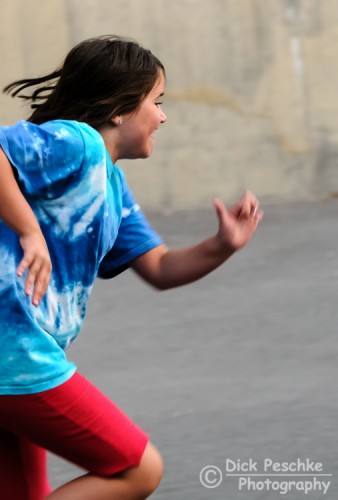 Granddaughter on the run